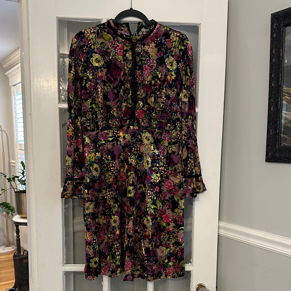 Floral Long Sleeve Dress